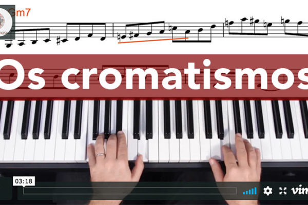 os cromatismos na composição melódica