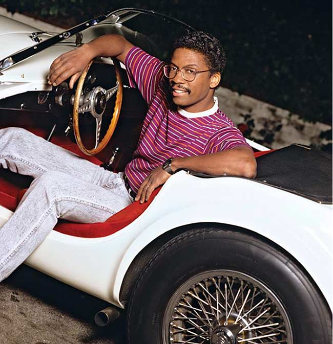 Herbie Hancock e seu Cobra Shelby AC de 1963