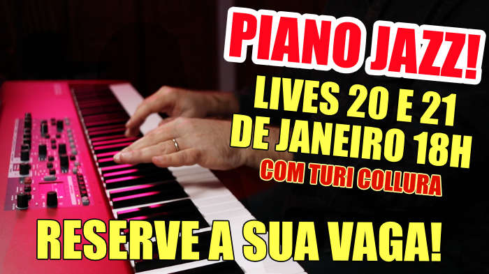 Piano Jazz com Turi Collura Lives