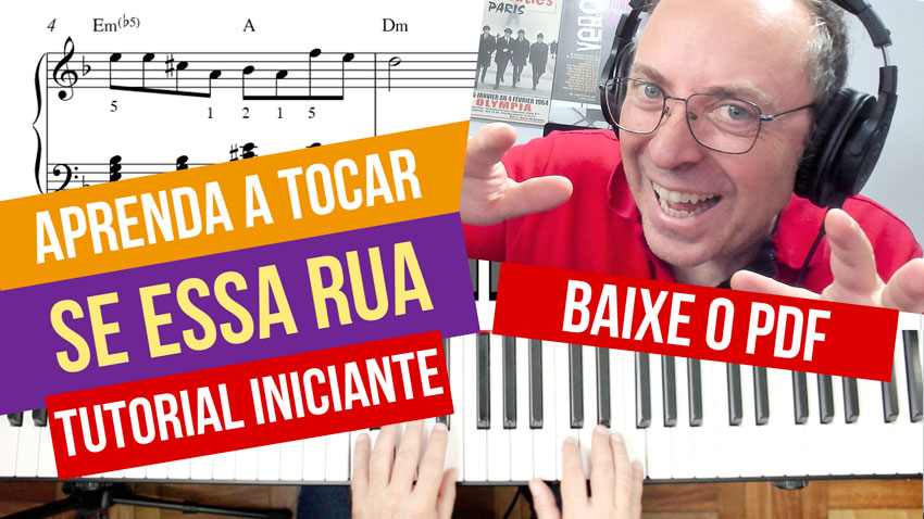 Tocando música no Piano Digital [Auto Livre] 