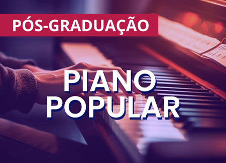 Pós-Graduação em Piano Popular reconhecida pelo MEC