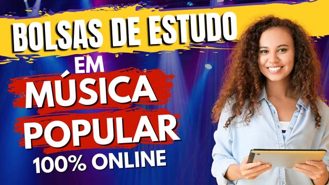 bolsas de estudo destinadas a profissionais da música
