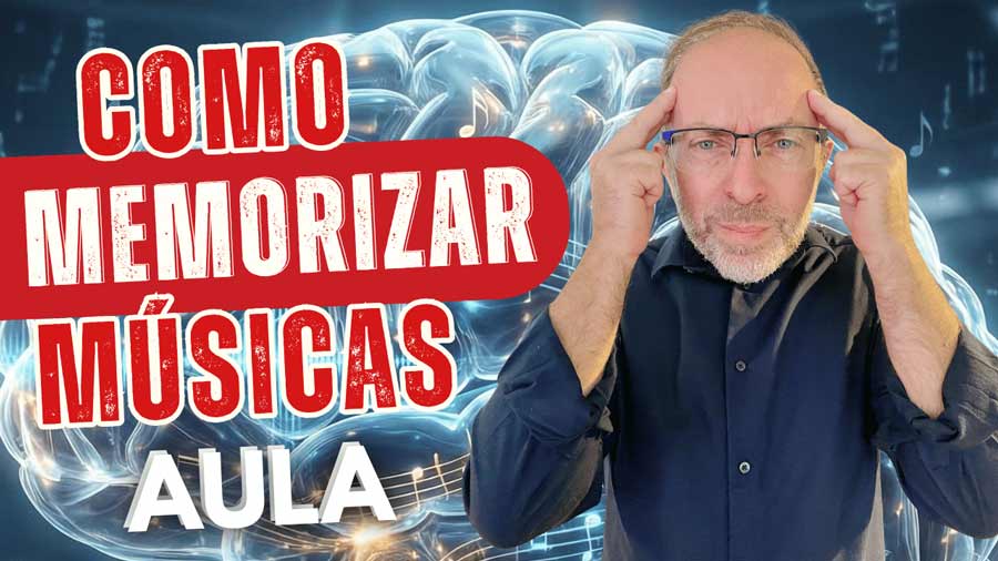 Como memorizar as músicas que estudamos