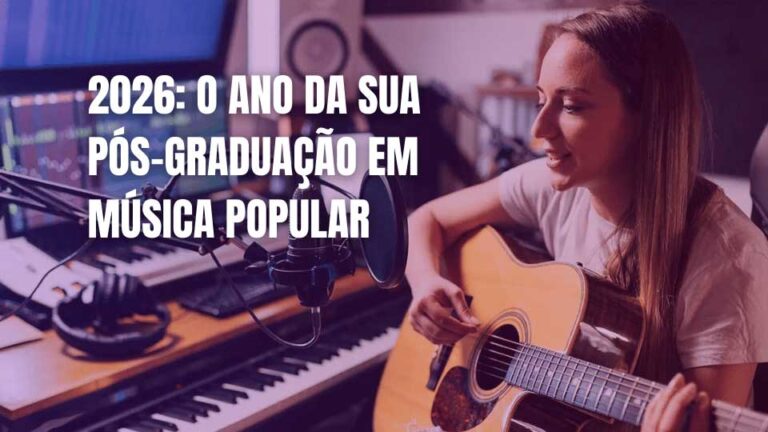 Pós-Graduação em Música Popular piano violão guitarra harmonia improvisação